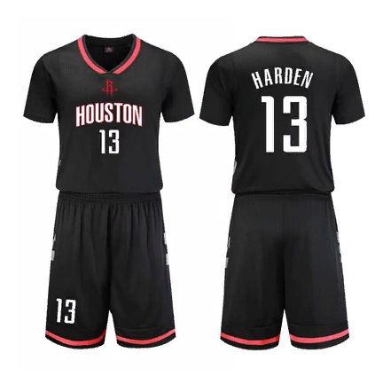 Houston-Rockets-Black-13-Harden-Uniform