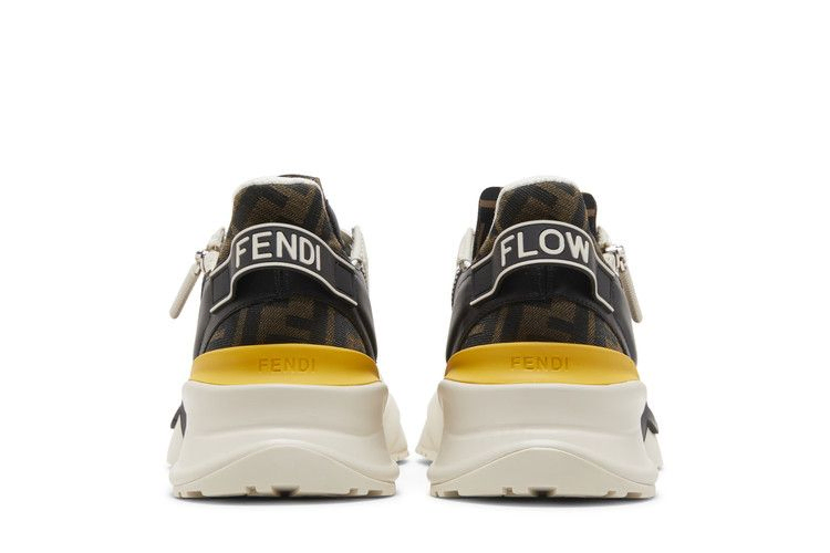 Кроссовки Fendi Flow Slip-On 'White Yellow'