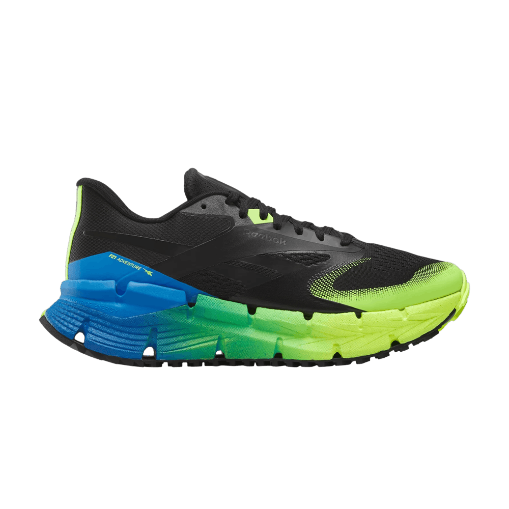 Кроссовки Reebok FloatZig 1 'Black Digital Lime Blue'