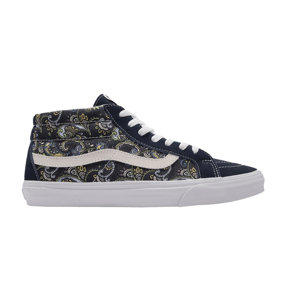 Кроссовки Vans Sk8-Mid Reissue 'Paisley - Dress Blues'