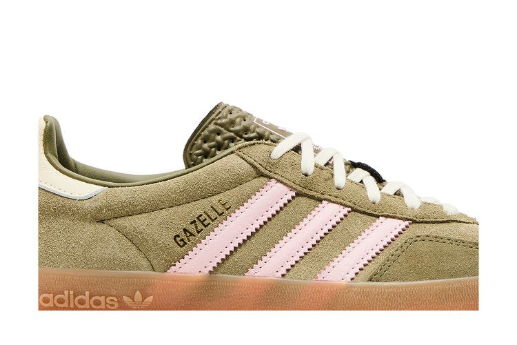 Кроссовки adidas Wmns Gazelle Indoor 'Focus Olive Clear Pink'