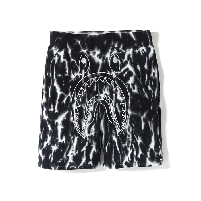 Спортивные шорты BAPE Tie Dye Shark Sweat (SS19) Shorts Black