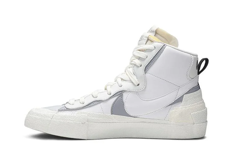 Кроссовки sacai x Nike Blazer Mid 'White Grey'