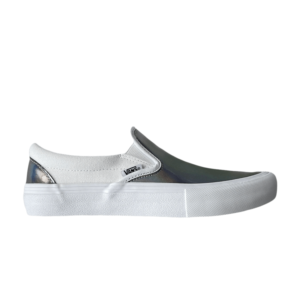Кроссовки Vans Slip-On Pro 'Iridescent - White'