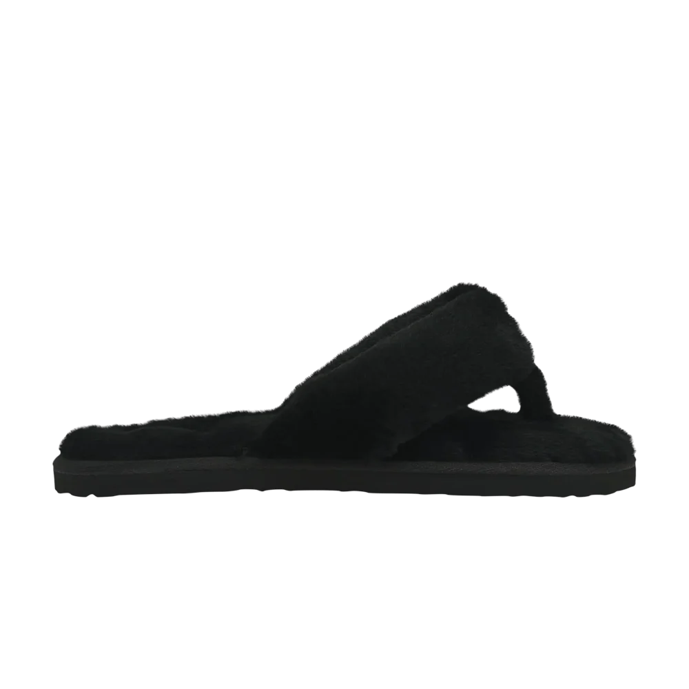 Кроссовки Puma Fluff Flip Slide Jr 'Black Team Gold'