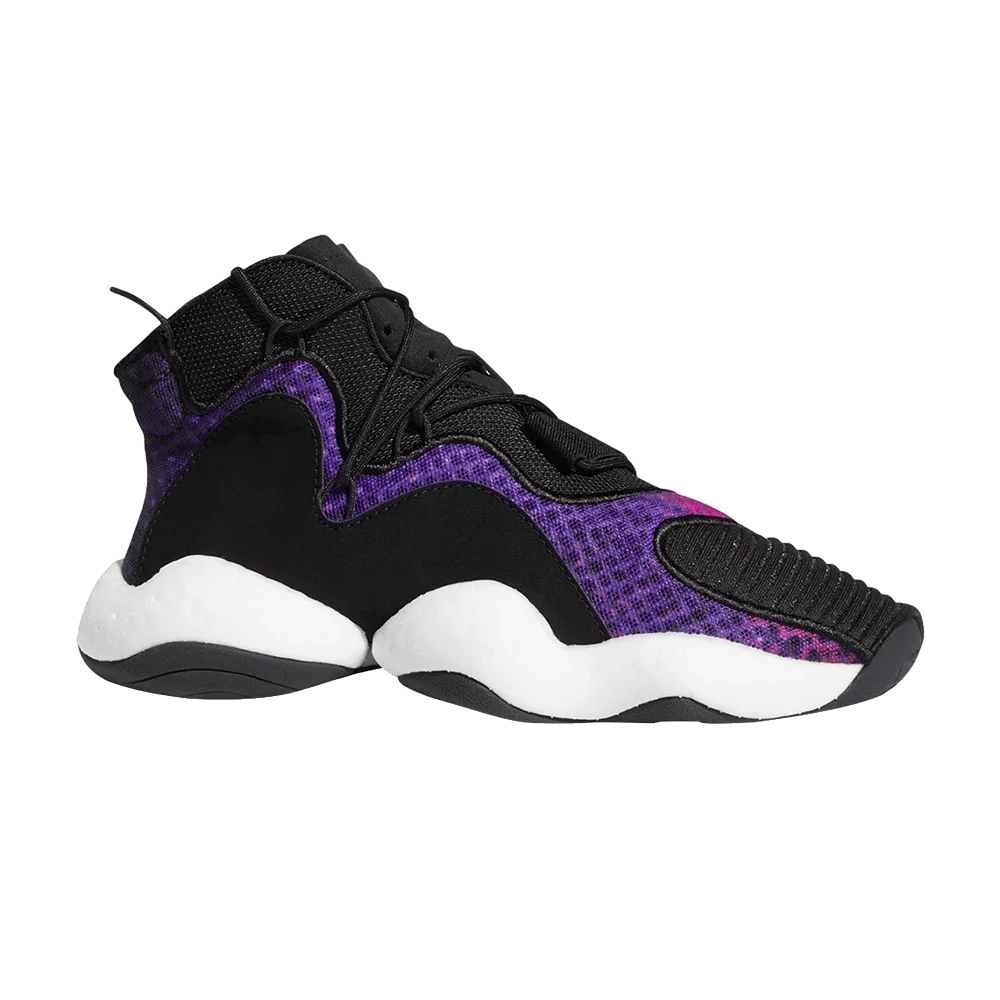 Кроссовки Adidas Crazy BYW J 'Purple Snakeskin'