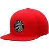 Mitchell-Ness-Raptors-Red-Wool-Solid-Snapback-100x100