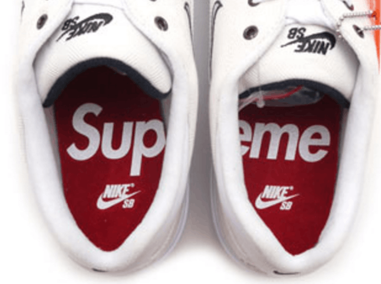 Кроссовки Supreme x Nike SB GTS QS 'Phantom'