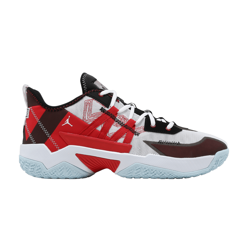 Кроссовки Air Jordan One Take 2 'White University Red'