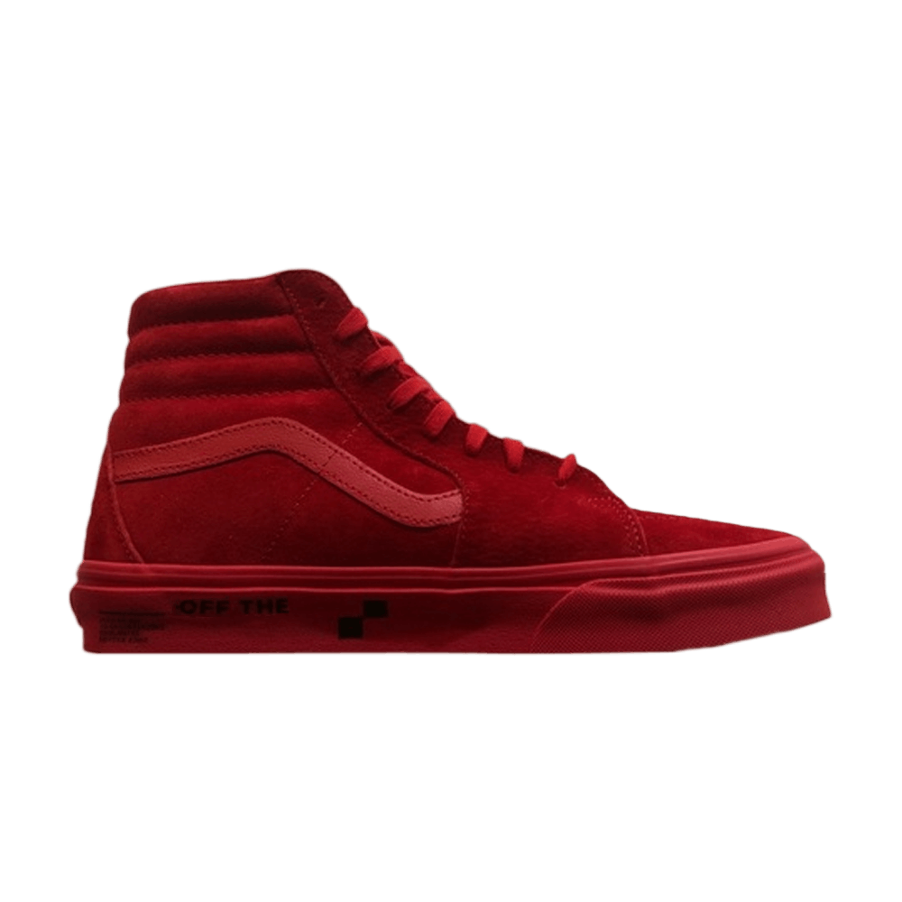 Vans Sk8-Hi 'Nubuck Red'