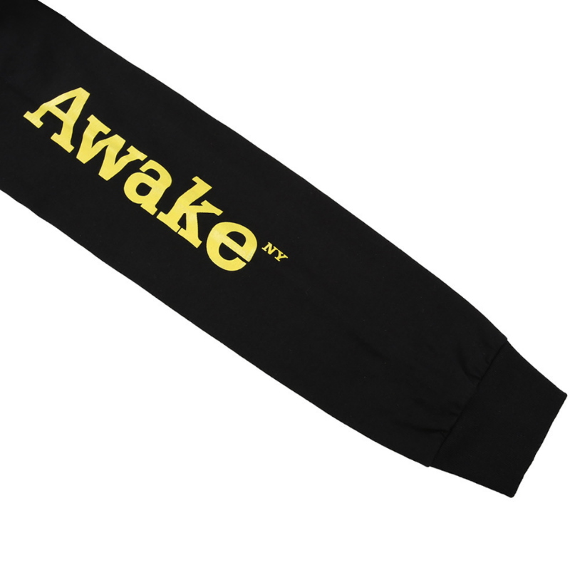 Футболка Awake Turntable Longsleeve Tee Black