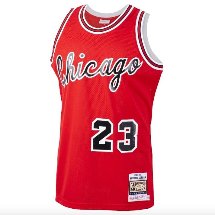 Баскетбольная джерси 1984-85 Chicago Bulls #23 Michael Jordan Mitchell & Ness Rookie Authentic Red Jersey