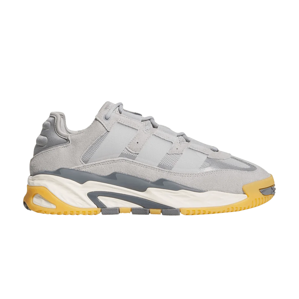 Кроссовки Adidas Niteball 'Grey Yellow'