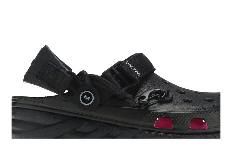 Сабо Post Malone x Crocs Duet Max Clog 'Black'