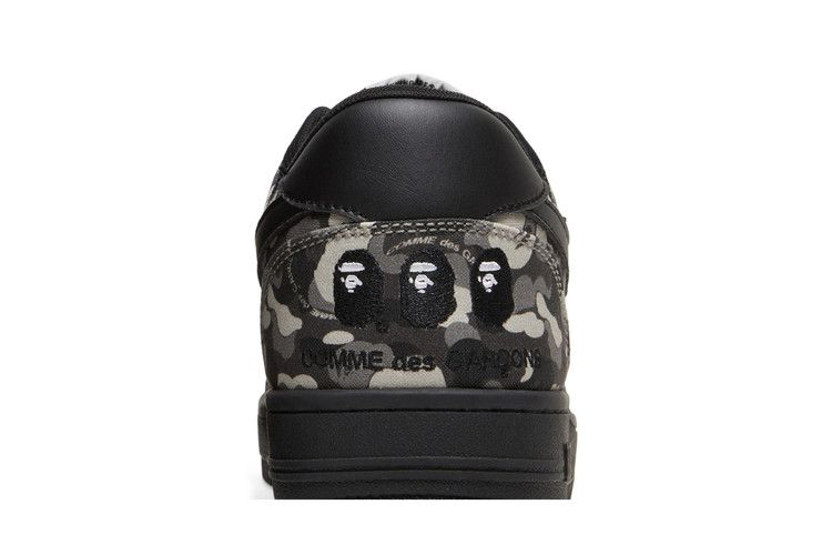 Кроссовки Comme des Garçons x Bapesta Low 'Black Camo'
