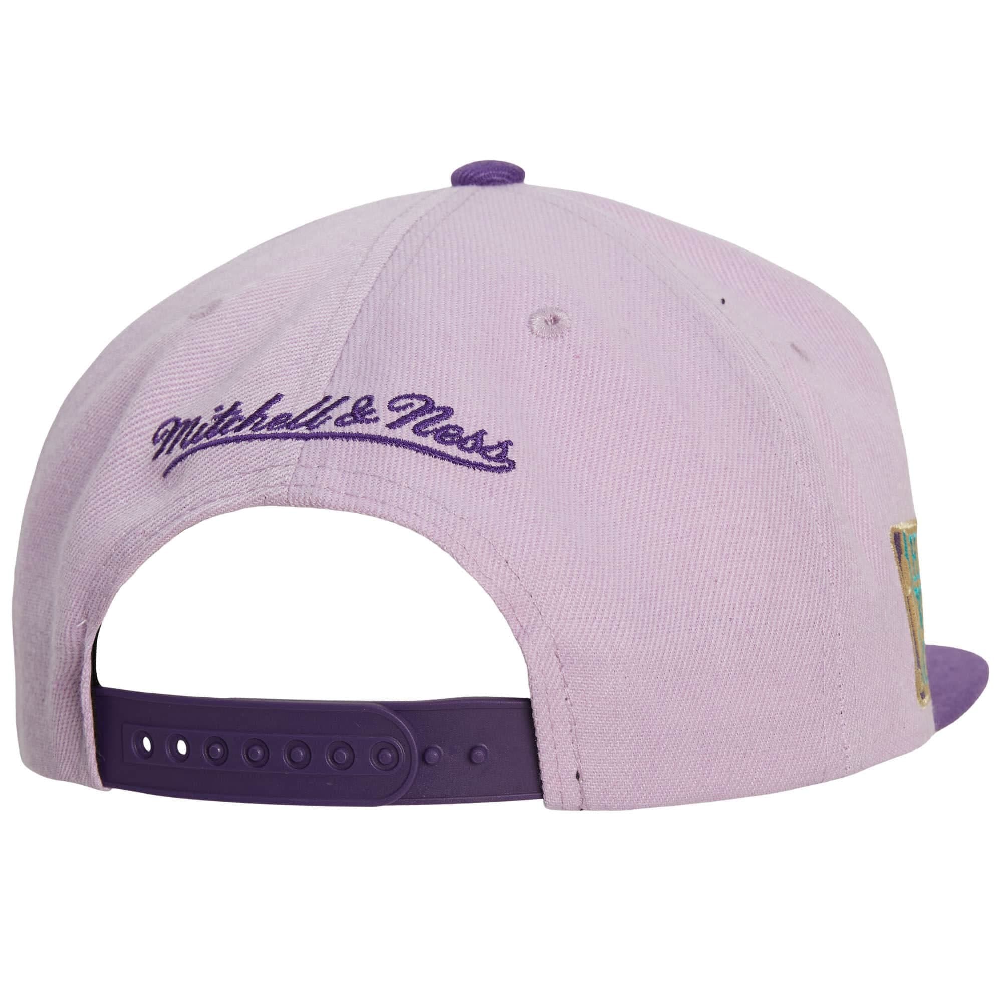 Бейсболка Mitchell & Ness Violet Views Snapback HWC Golden State Warriors Hat