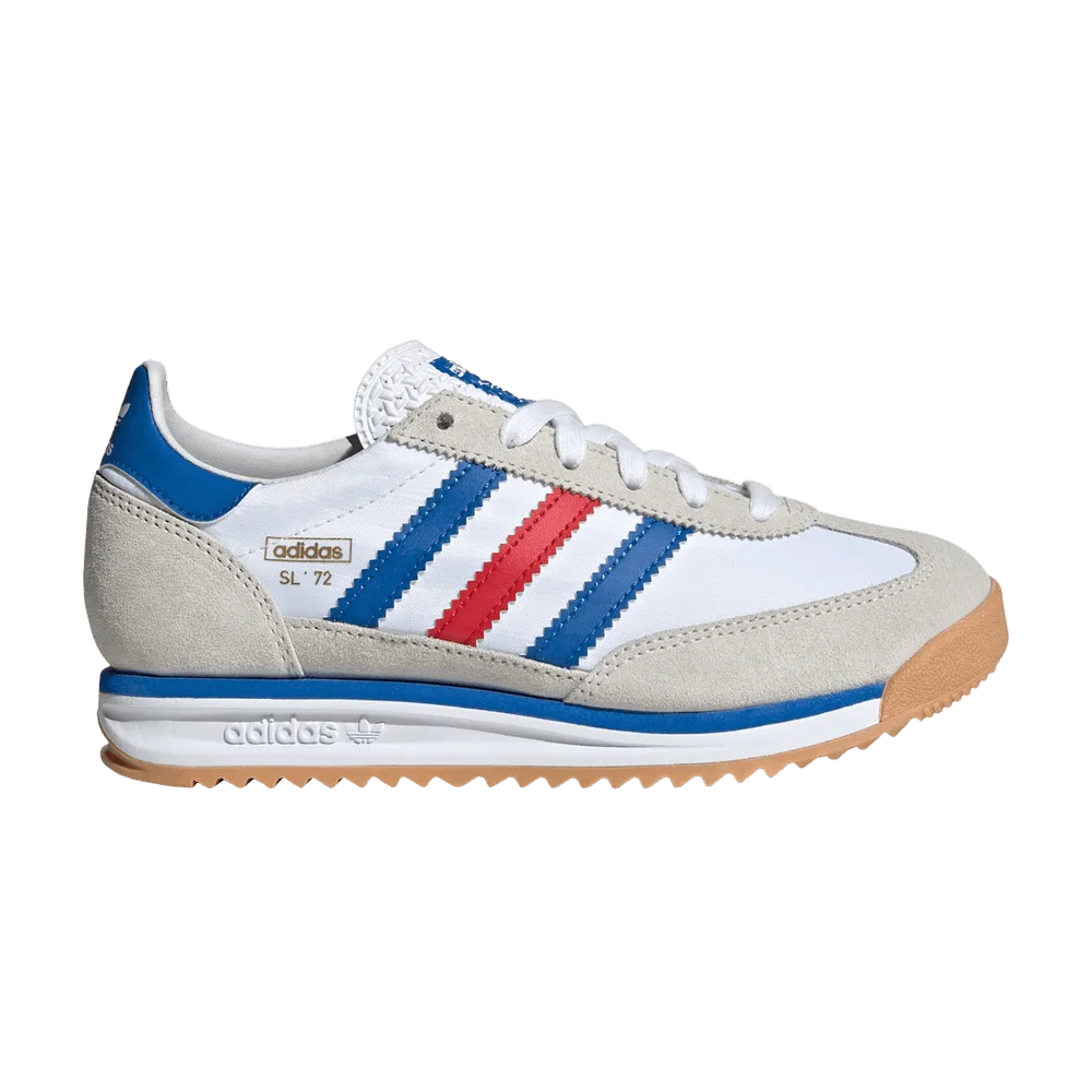 Кроссовки adidas SL72 RS J 'White Blue Scarlet'