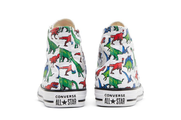 Кроссовки Converse Chuck Taylor All Star High GS '8-Bit Dino'