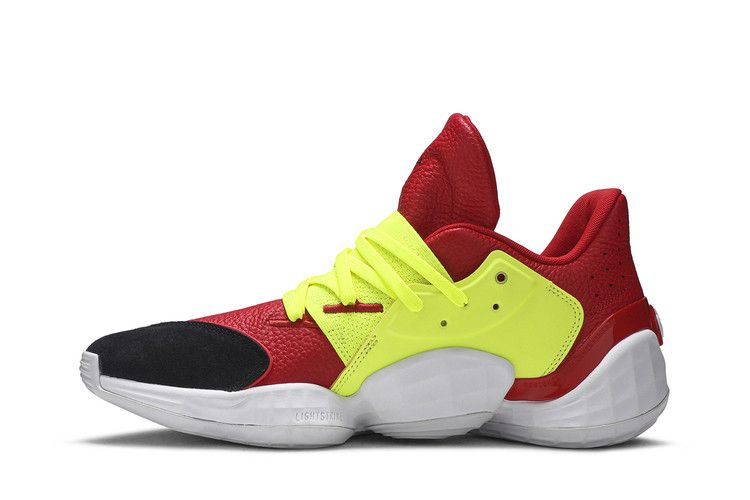 Кроссовки Adidas Harden Vol. 4 DP 'Red Solar Yellow'