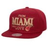 Mitchell-Ness-With-Love-Snapback-HWC-Miami-Heat-Hat-100x100