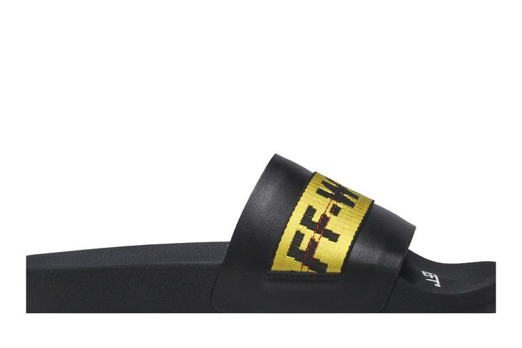 Кроссовки Off-White Industrial Sliders 'Black Yellow' F/W 2019