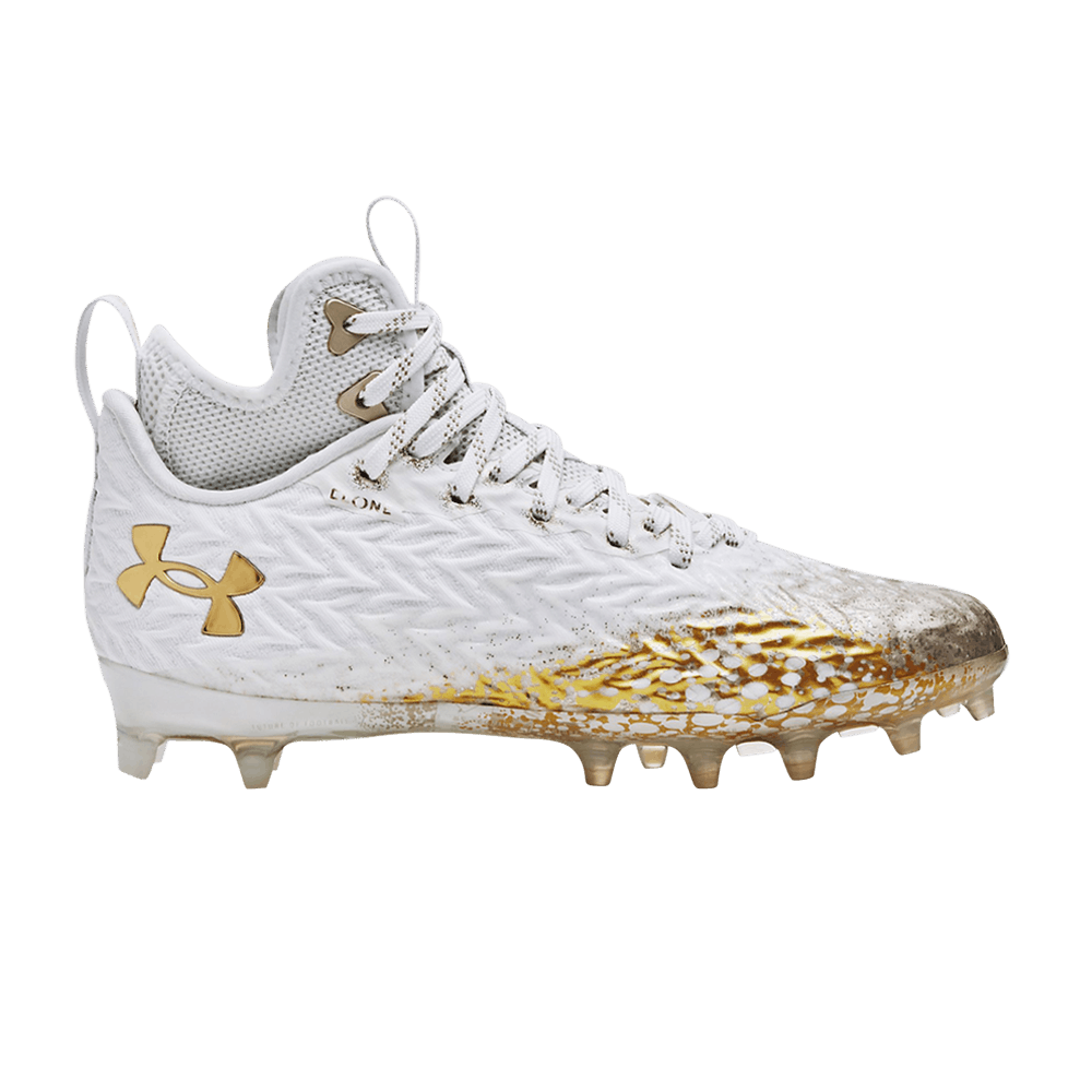 Кроссовки Under Armour Wmns Spotlight Clone MC 'White Metallic Faded Gold'