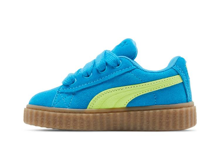 Кроссовки Fenty x Puma Creeper Phatty Toddler 'Speed Blue Lime'