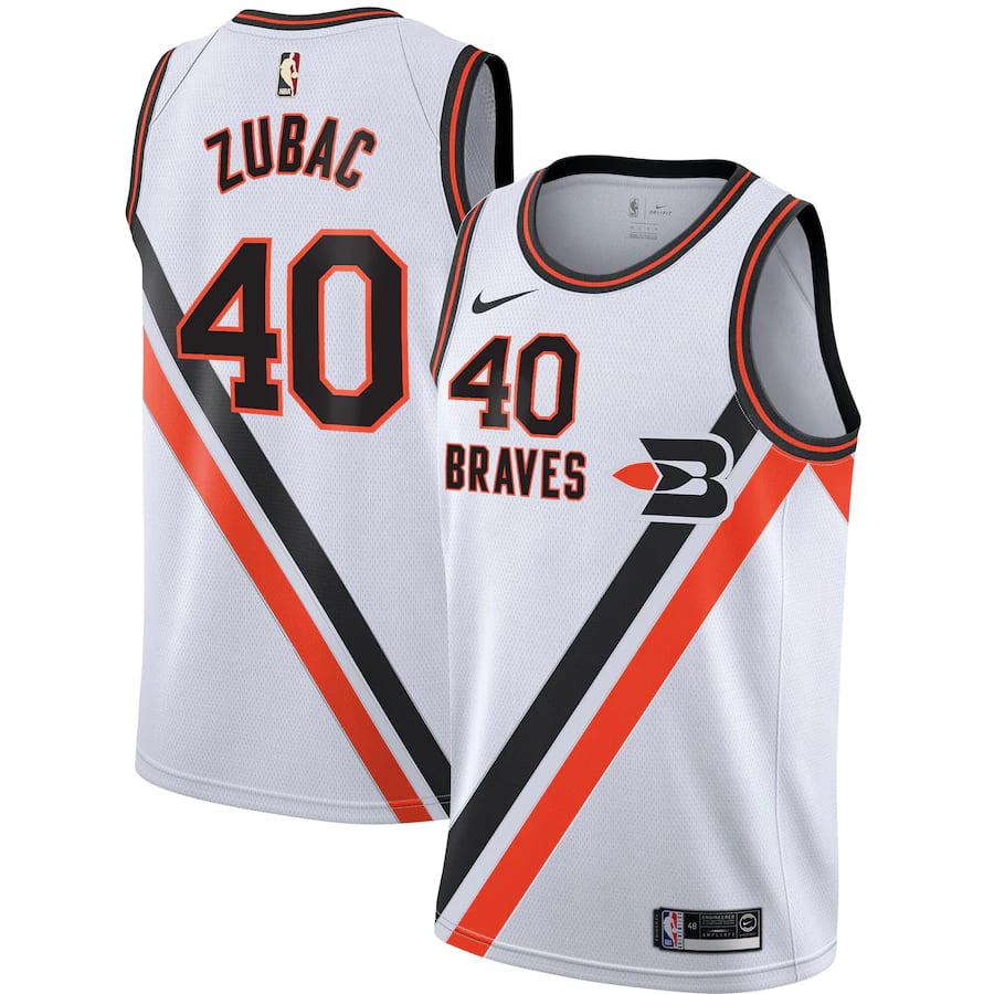 Баскетбольная джерси 2021-22 Los Angeles Clippers #40 Ivica Zubac Classic Edition Swingman Jersey