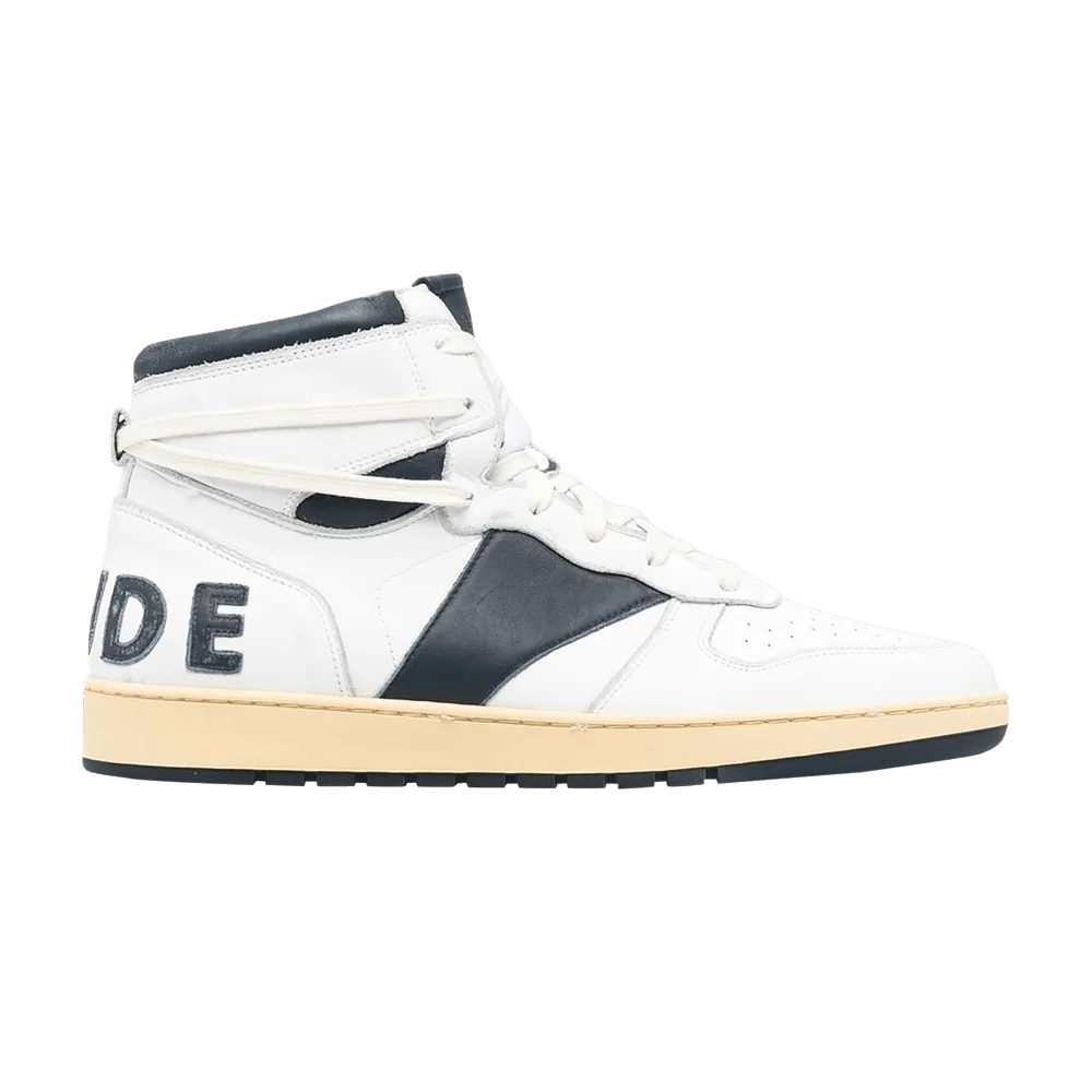 Krossovki-Rhude-Rhecess-High-White-Navy