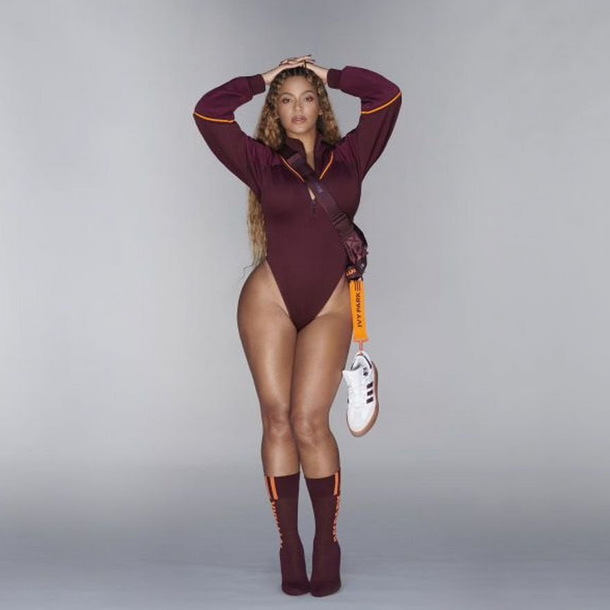 Боди adidas Ivy Park Bodysuit Maroon/Amazon Red/Solar Orange