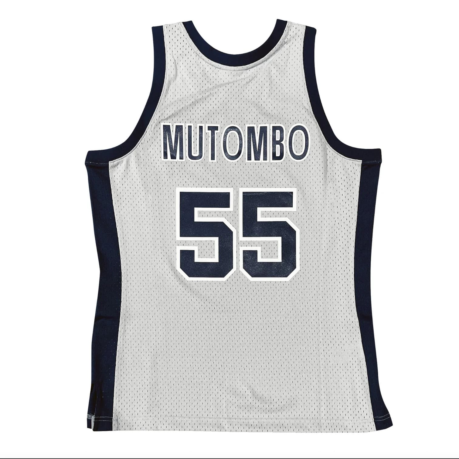 Баскетбольная джерси Mitchell & Ness Dikembe Mutombo Georgetown Hoyas College NCAA Swingman Jersey