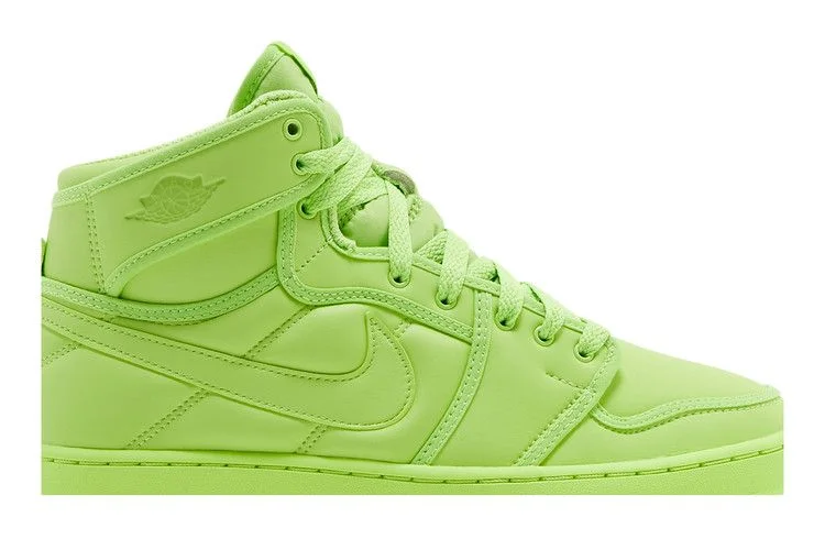 Кроссовки Billie Eilish x Wmns Air Jordan 1 KO 'Volt'