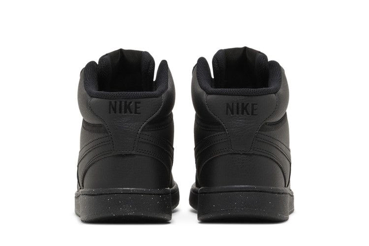 Кроссовки Nike Court Vision Mid Next Nature 'Triple Black'
