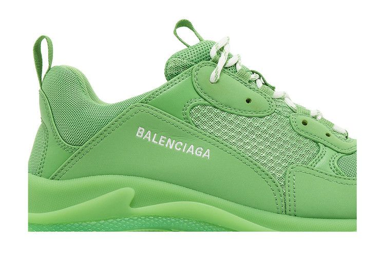 Кроссовки Balenciaga Triple S Sneaker 'Clear Sole - Green'