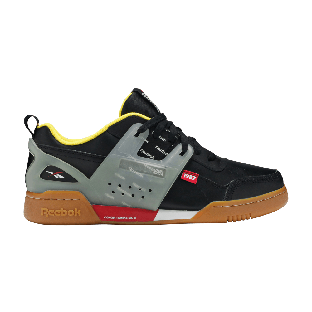 Кроссовки Reebok Workout Plus ATI 'Black Excellent Red'