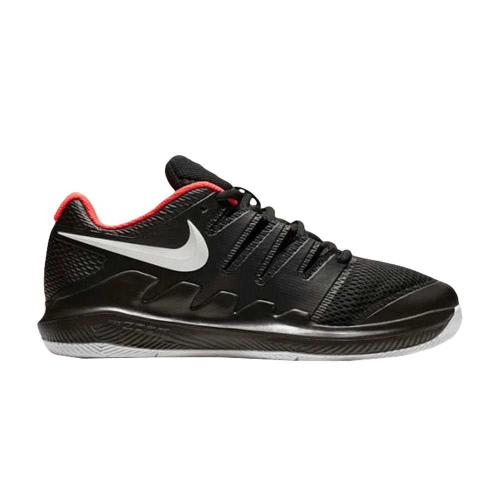 Krossovki-Nike-Court-Vapor-X-GS-Black-Bright-Crimson