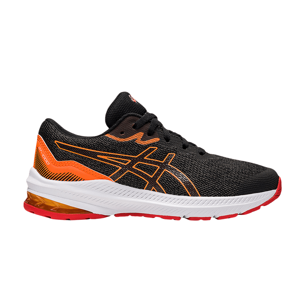 Кроссовки Asics GT 1000 11 GS 'Graphite Grey Fiery Red'