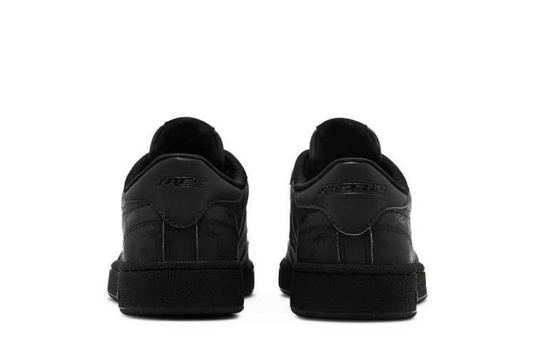 Кроссовки Très Rasché x Reebok Club C 85 MU 'Triple Black'