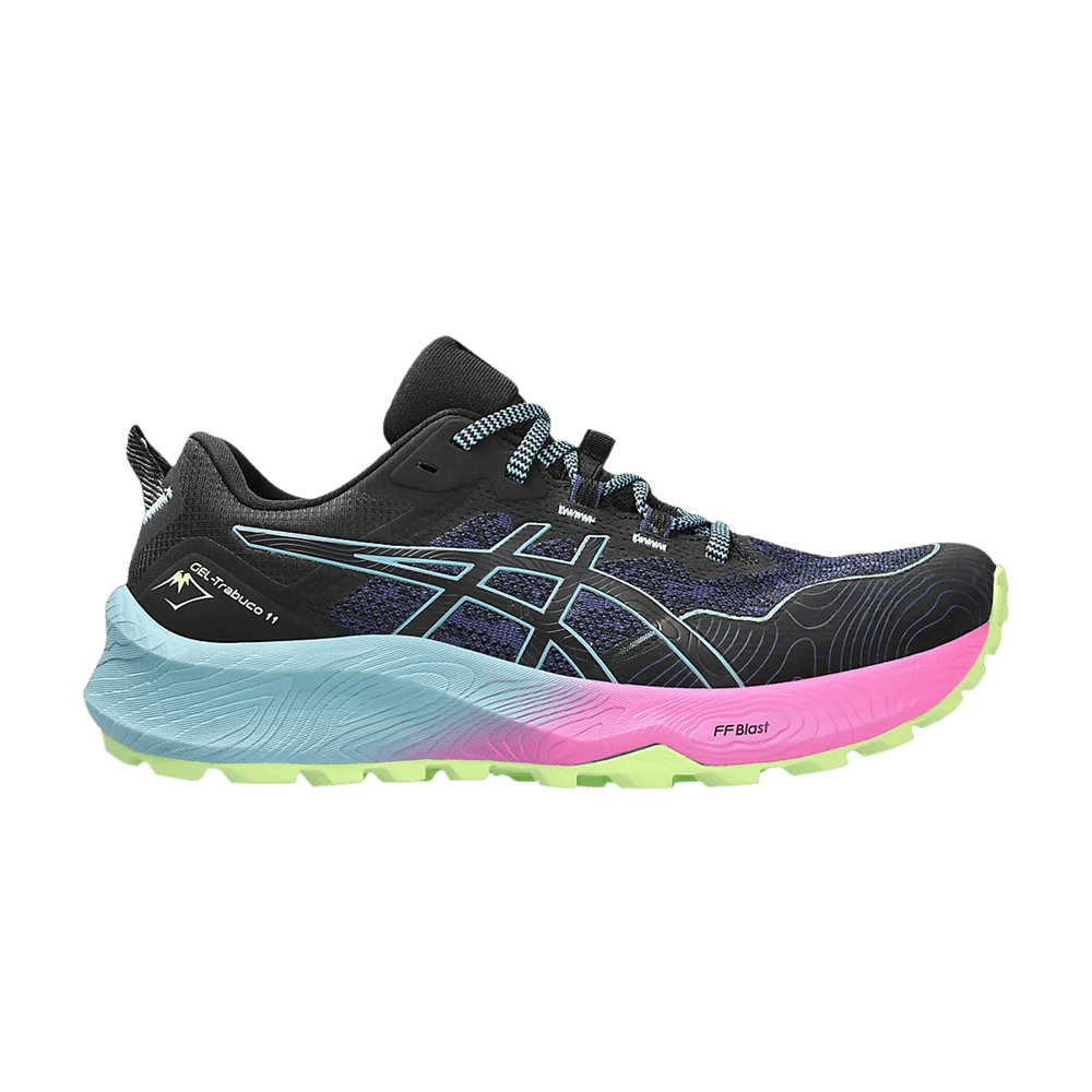Кроссовки ASICS Wmns Gel Trabuco 11 'Black Gris Blue Gradient'