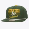 Mitchell-Ness-Green-Athletics-Radiant-Lines-Deadstock-Snapback-Hat-100x100