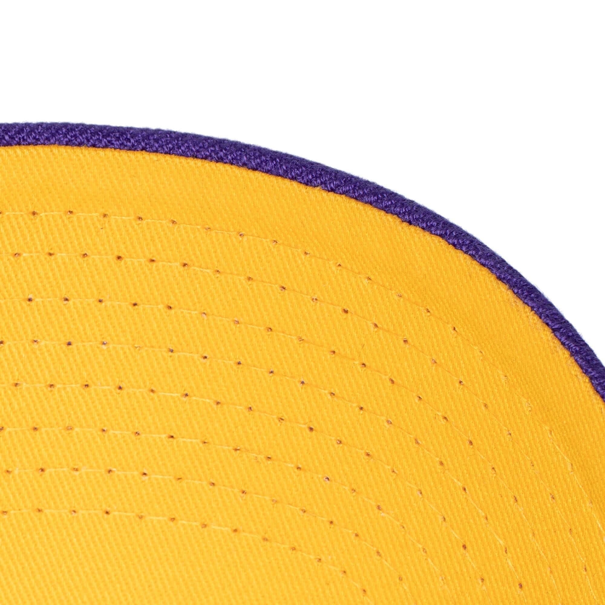 Бейсболка Mitchell & Ness Champ Wrap Pro Snapback Los Angeles Lakers Hat