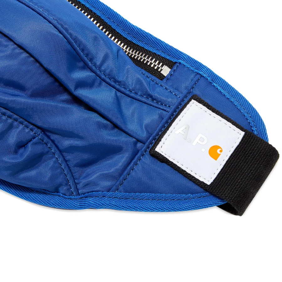 Сумка A.P.C. Banane Carhartt Waist Bag Indigo