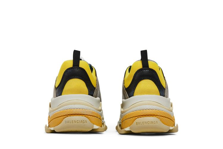 Кроссовки Gucci x Balenciaga Triple S 'The Hacker Project - Beige Yellow'