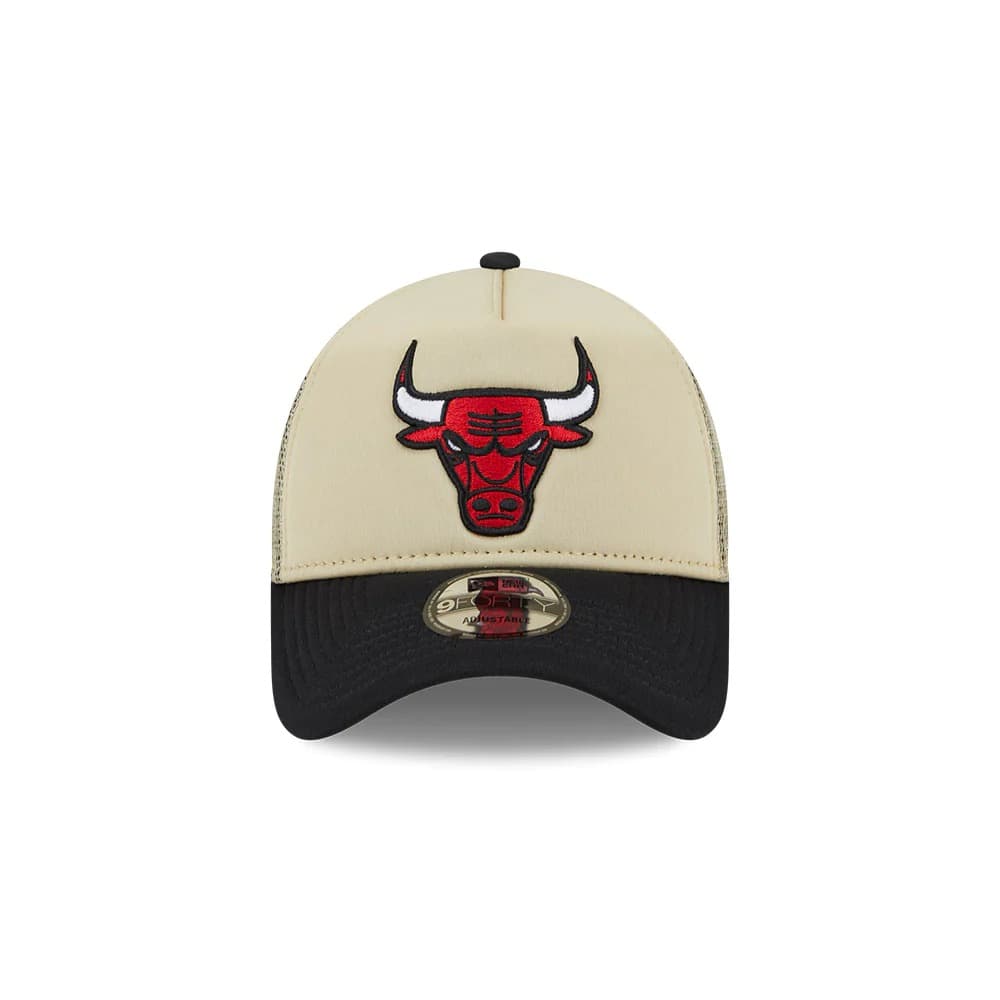 Бейсболка New Era Chicago Bulls All Day 9FORTY A-Frame Trucker Snapback Hat