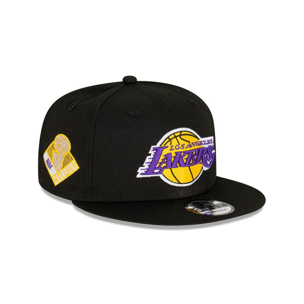 Бейсболка New Era Los Angeles Lakers Champs 9FIFTY NBA Snapback Hat