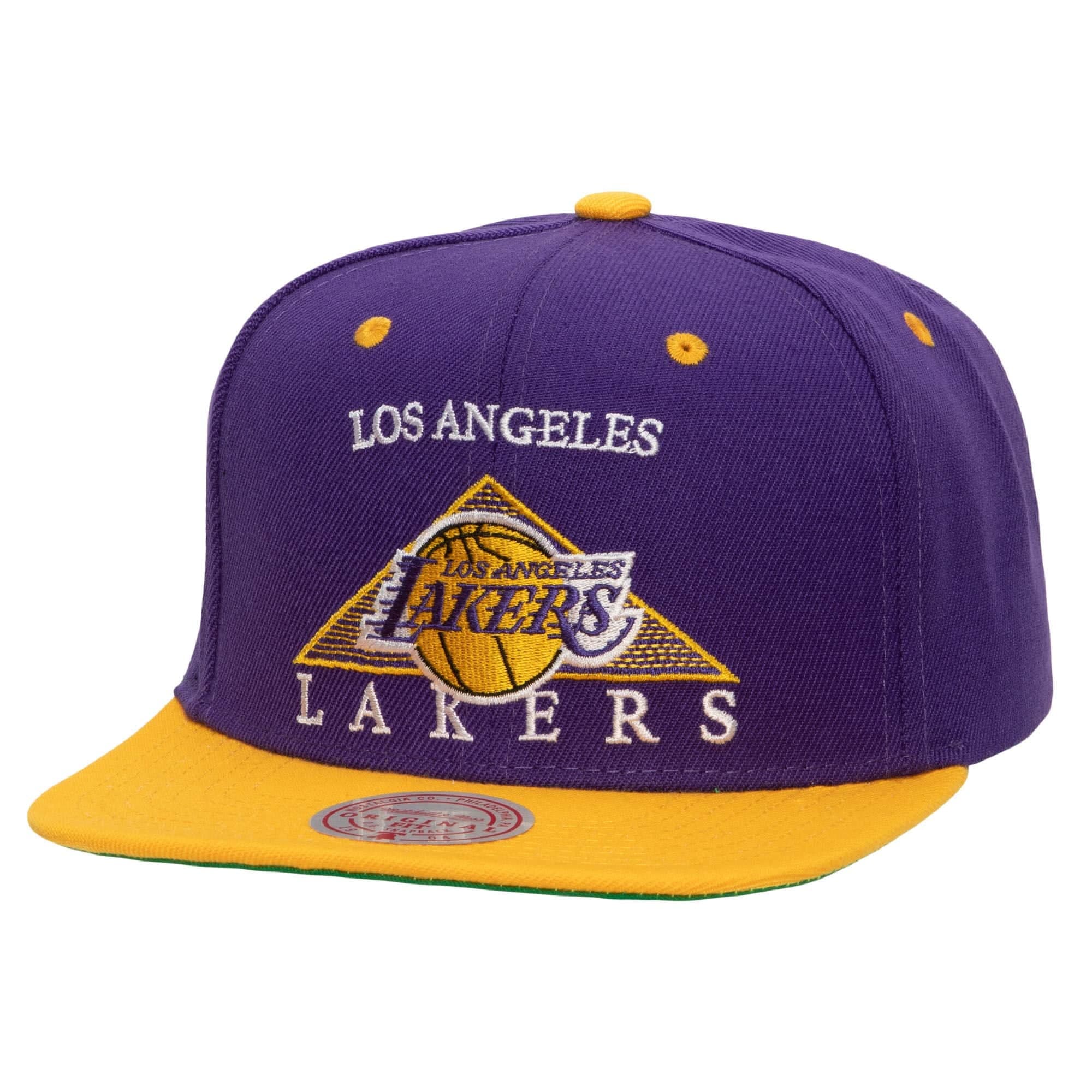 Бейсболка Mitchell & Ness Monument Snapback Los Angeles Lakers Hat