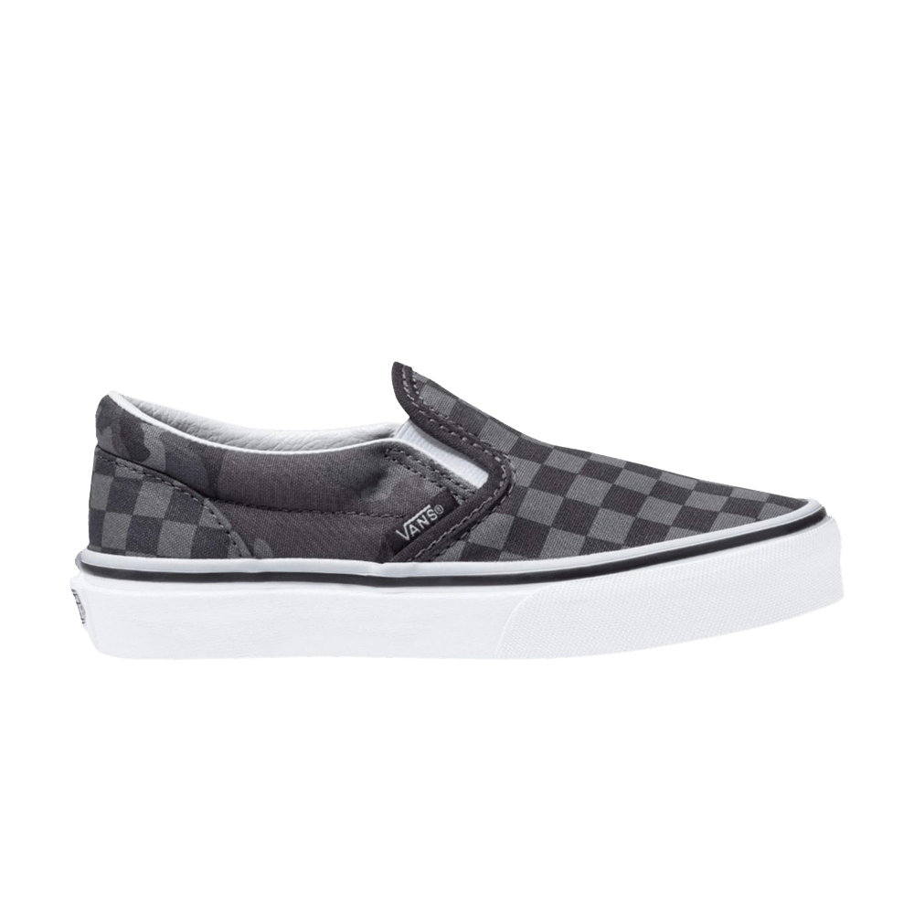 Кроссовки Vans Classic Slip-On Kids 'Tonal Checkerboard - Obsidian Camo'