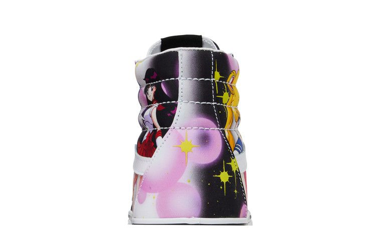 Кроссовки Sailor Moon x Vans Sk8-Hi 'Pretty Guardian - Black Pink'