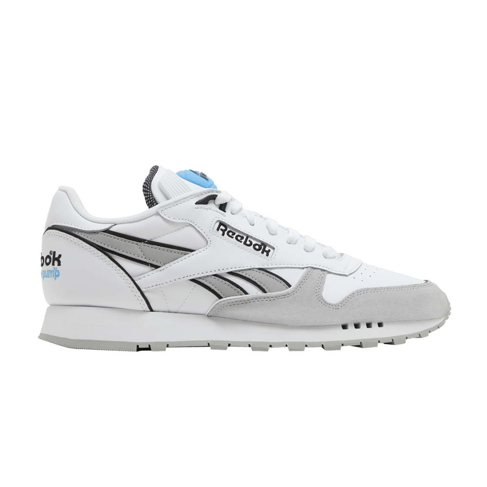 Кроссовки Reebok Classic Leather Pump 'White Pure Grey'