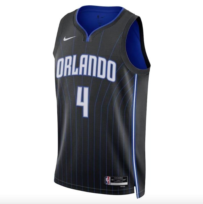 Баскетбольная джерси 2022-23 Orlando Magic #50 Jalen Suggs Swingman Icon Black Jersey